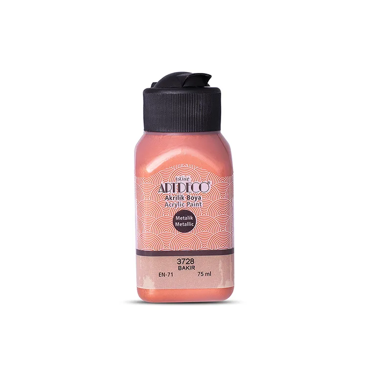 ARTDECO METALİK AKRİLİK BOYA 75 ML. BAKIR