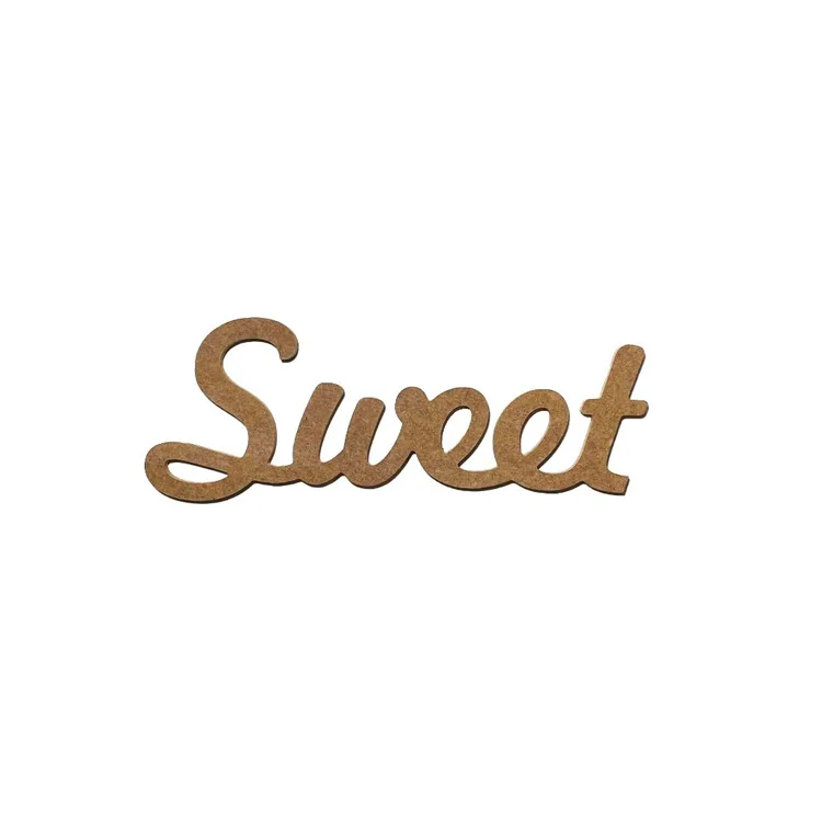 TEKNOPOİNT AHŞAP HOBİ OBJE 12 - SWEET