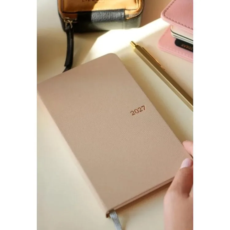 VICTORIA'S JOURNALS 226-4060 10x17 cm CANVAS 100 GR HAFTALIK AJANDA - KETEN