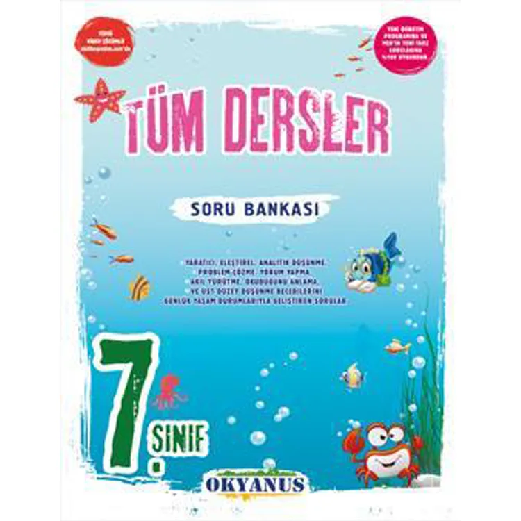 OKYANUS 7.SINIF TÜM DERSLER SORU BANKASI
