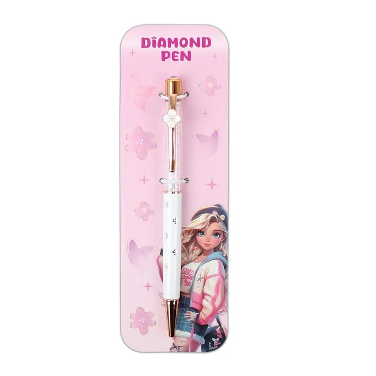 CEM DOLPHIN BP-586 TAŞLI DIAMOND PEN TÜKENMEZ KALEM - TEKLİ