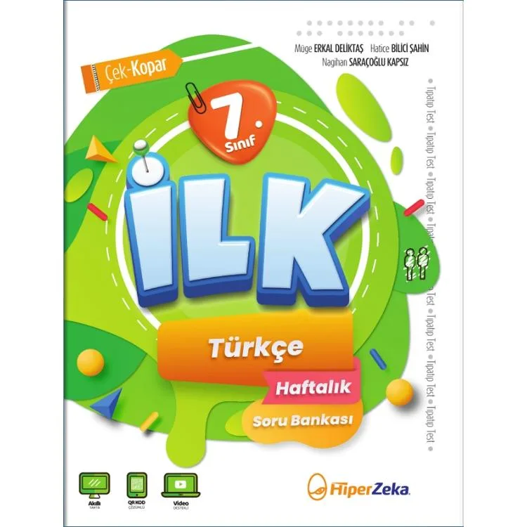 HİPER ZEKA 7. SINIF İLK TÜRKÇE HAFTALIK SORU BANKASI - 2025 MÜFREDAT
