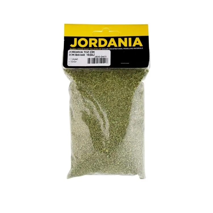 JORDANIA MAKET JE00-04111 TOZ ÇİM SONBAHAR YEŞİLİ 50gr.
