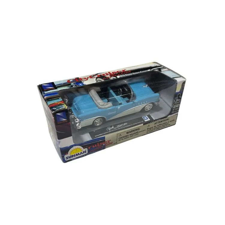 SUNMAN 48694B CITY CRUISER COLLECTION BUICK CENTURY 1:43 DIE-CAST METAL ARABA KUTULU 5+ -TEKLİ