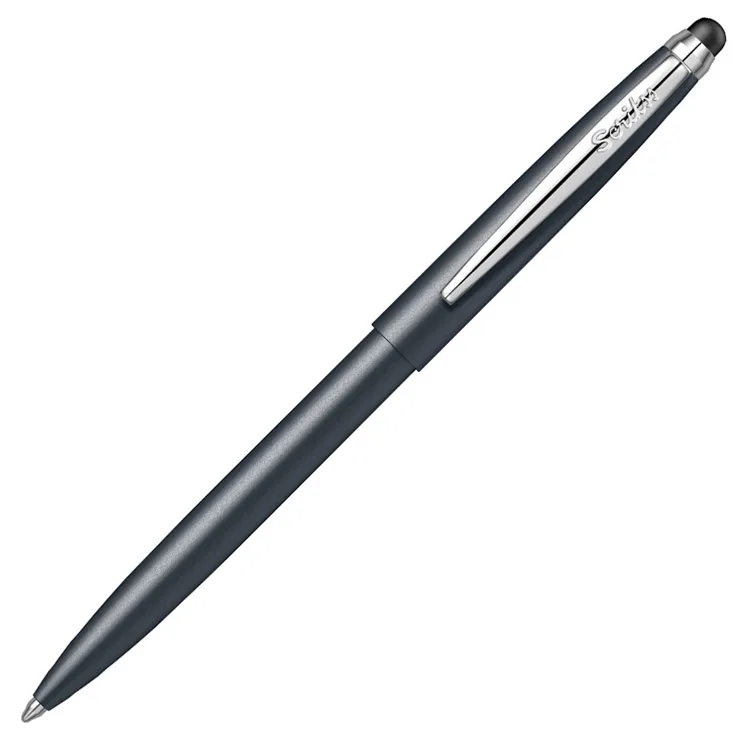 SCRIKSS T108 STYLUS TÜKENMEZ KALEM SİYAH GÖVDE
