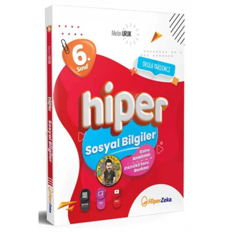 HİPER ZEKA 6. SINIF HİPER SOSYAL BİLİMLERİ KONU ANLATIMLI SORU BANKASI - 2024