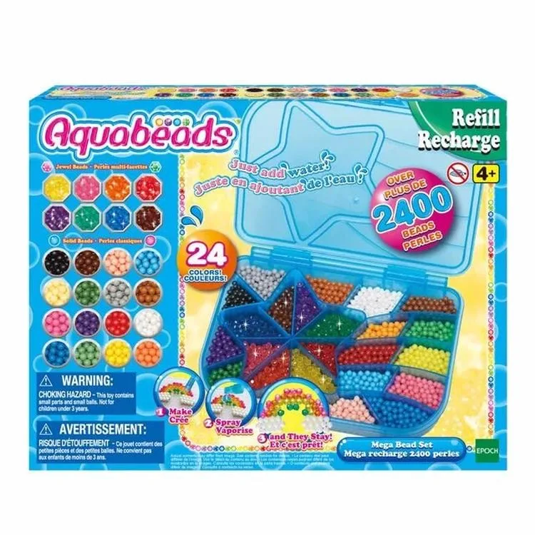 ADORE EAB31502 AQUA BEADS BONCUK PAKETİ 2400 PARÇA 4+