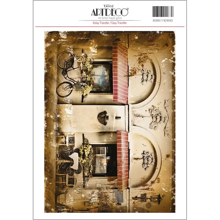 ARTDECO KOLAY TRANSFER 35X50CM DESEN NO:7