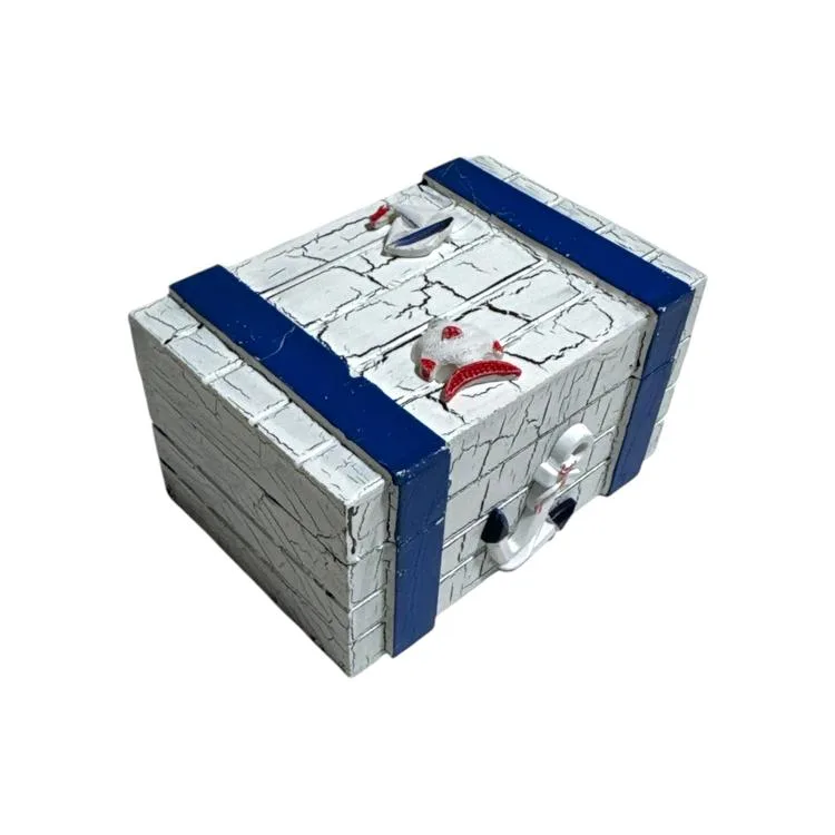 DK GİFTZEN DK-232 MASAÜSTÜ DENİZ TEMALI AHŞAP KUTU 12 x 8 x 6.2 cm