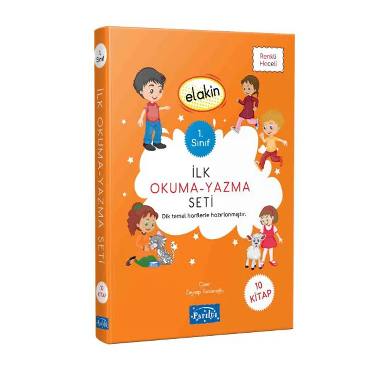 ELAKİN İLK OKUMA - YAZMA SETİ (10 KİTAP)