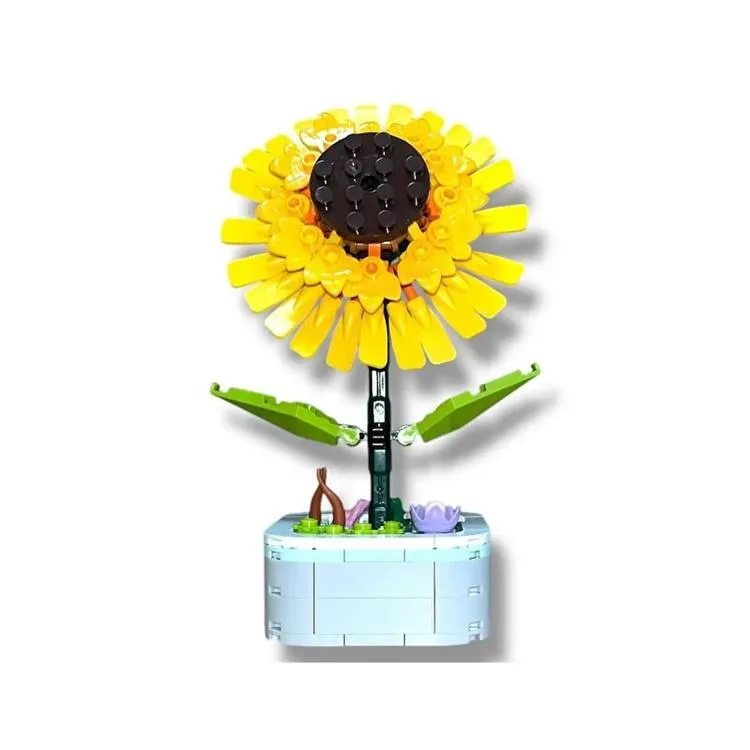 DOSTOYS 103-A6 BLOSSOM ÇİÇEK BLOK OYUNCAK AYÇİÇEĞİ