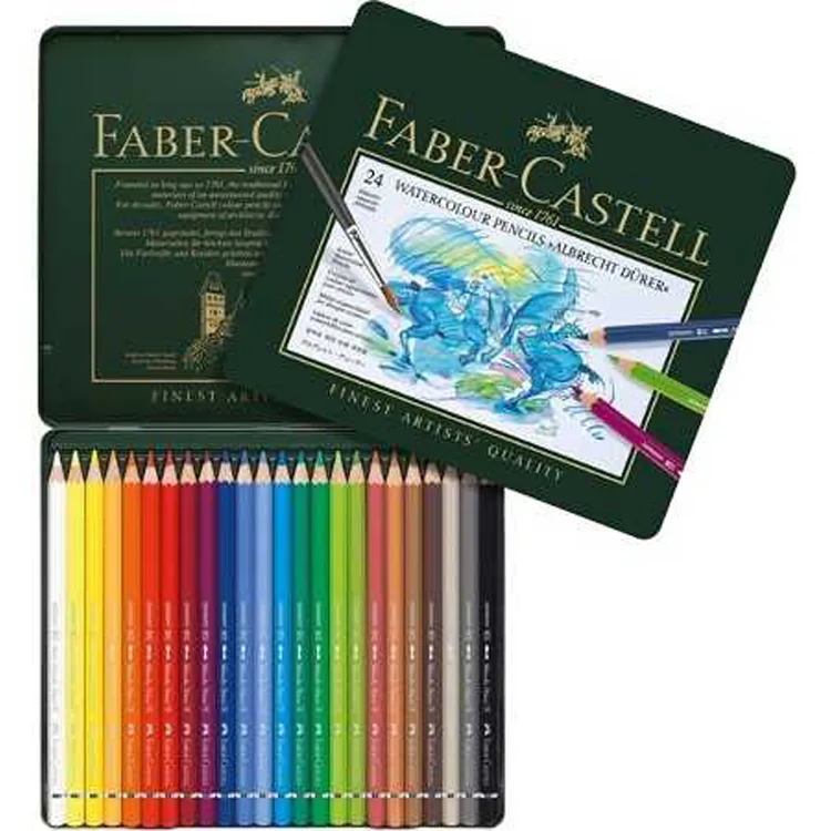FABER CASTEL ALBRECHT DURER AQUARELL KURU BOYA KALEMİ 24' RENK
