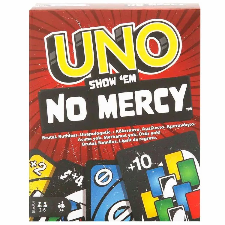 MATTEL HWV18 UNO NO MERCY KART OYUNU +7