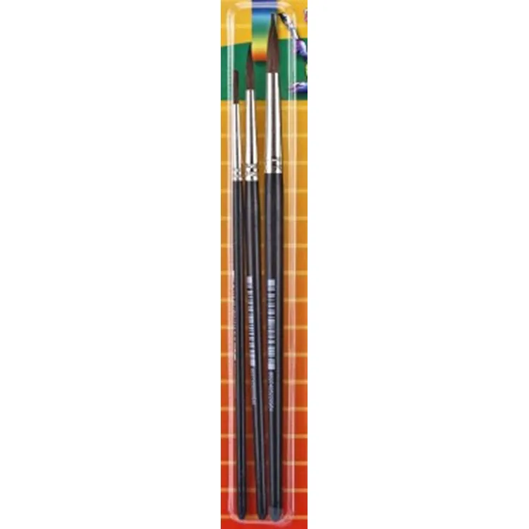 BRONS BR-672 SULU BOYA FIRÇA SETİ 3'LÜ 145/2-6-10
