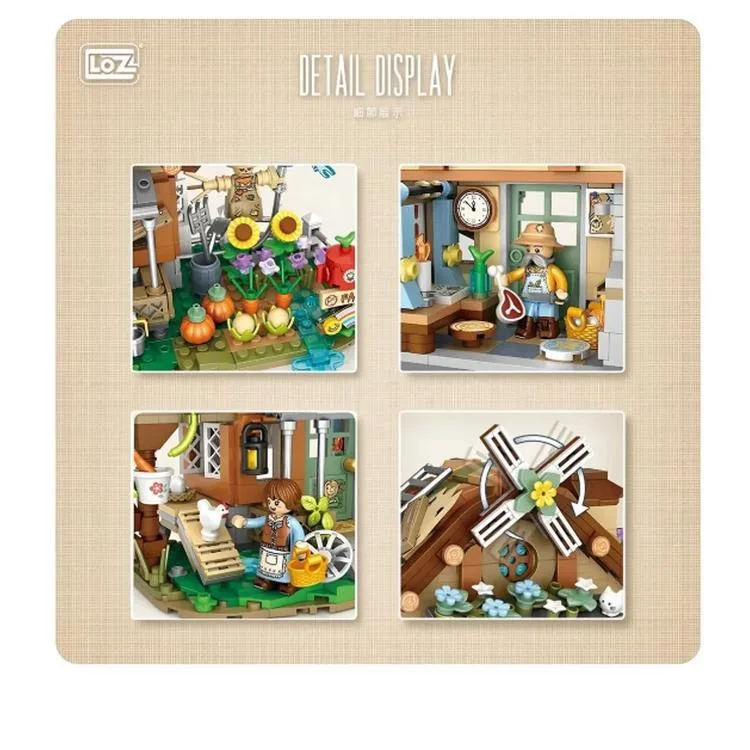 VAGONLIFE LOZ 1281 ÇİFTLİK EVİ 899 PARÇA BLOCK OYUNCAK 6+