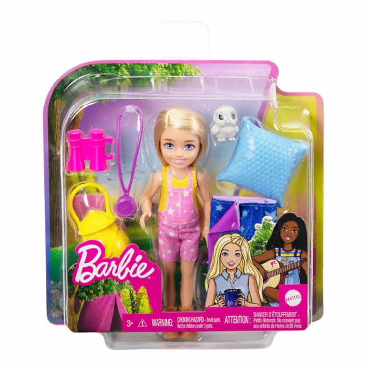 MATTEL MTL-HFD77 BARBIE CHELSEA'NIN KAMP MACERASI OYUN SETİ