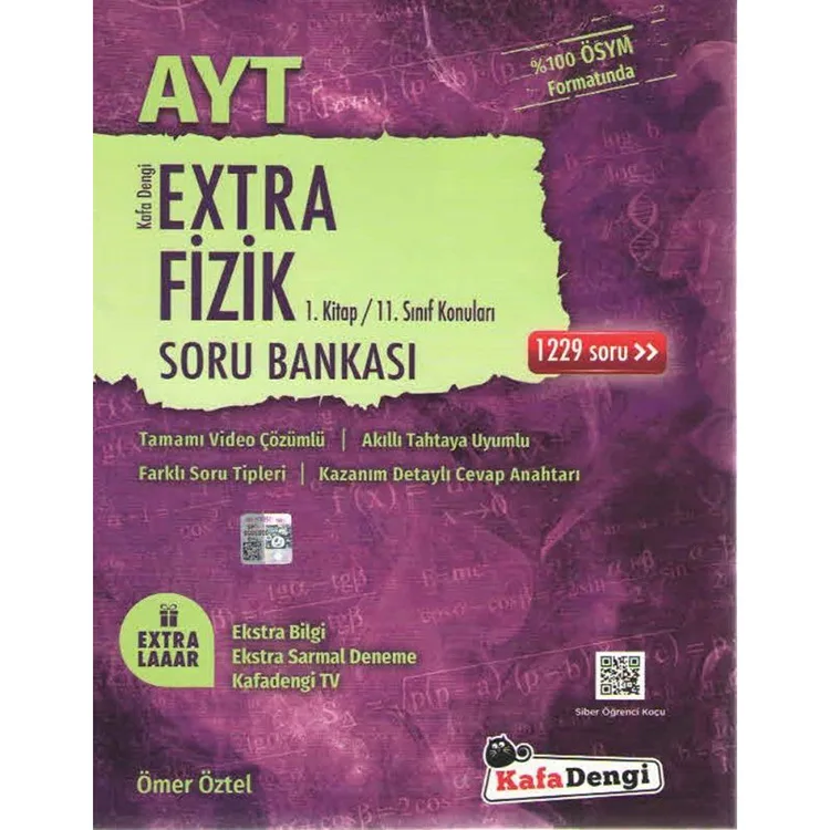 KAFADENGİ AYT EXTRA FİZİK SORU BANKASI 1. KİTAP