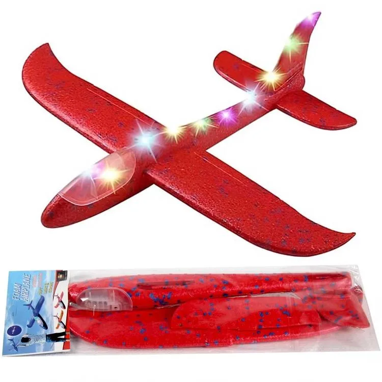 BAŞEL 2187 FOAM AIRPLANE - EVA IŞIKLI UÇAK YAPIM SETİ 48cm 3+ - TEKLİ