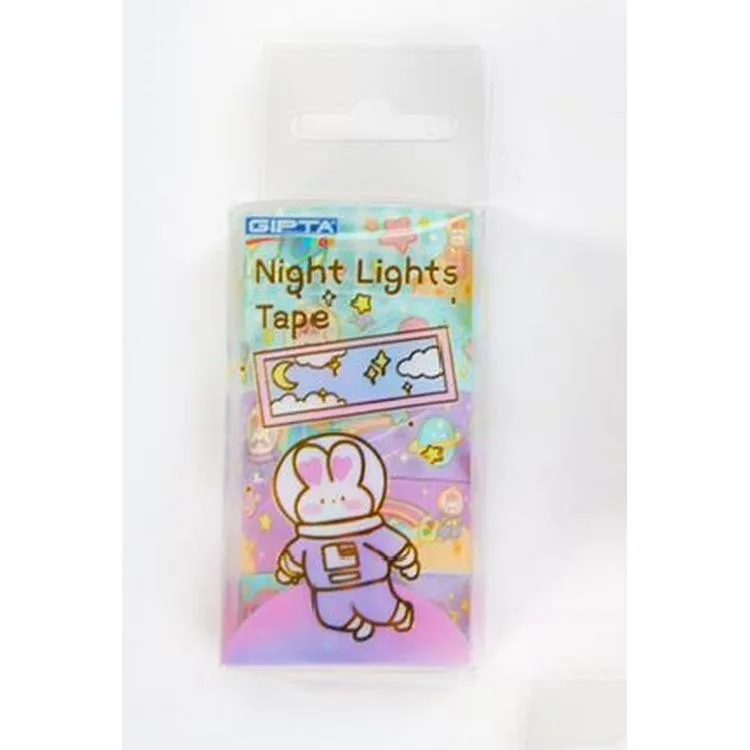GIPTA K8915 NIGHT SHINING RENKLİ BANT 5'Lİ KUTULU - 1.5 MMX2M