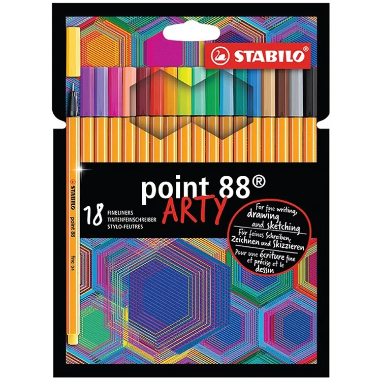 STABILO POİNT 88 ARTY 18 RENK KEÇE UÇLU KALEM 8818/1-20