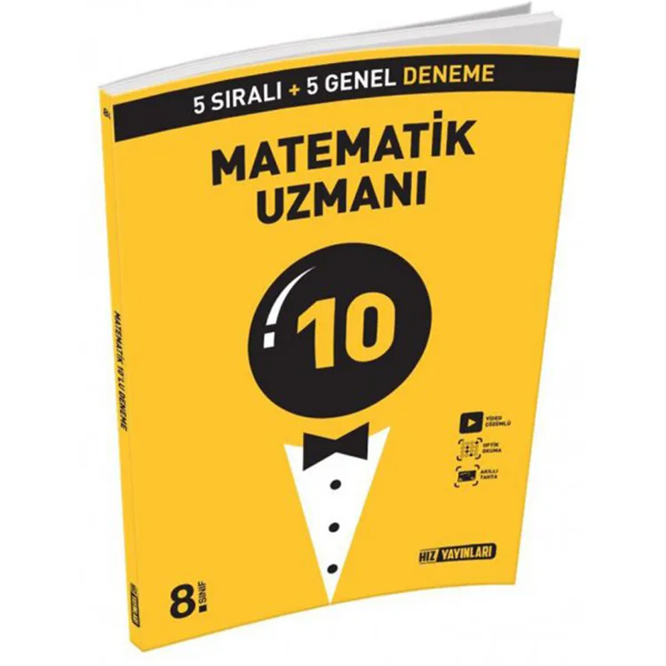 HIZ 8. SINIF LGS MATEMATİK UZMANI 10 DENEME