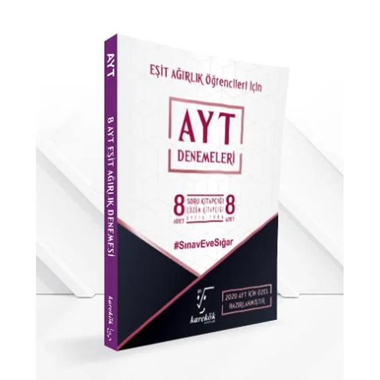 KAREKÖK AYT EŞİT AĞIRLIK 8''Lİ PAKET DENEME