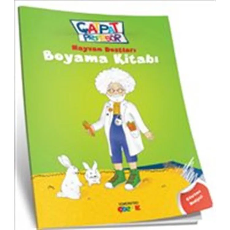 ÇATPAT PROFESÖR / HAYVAN DOSTLARI BOYAMA KİTABI