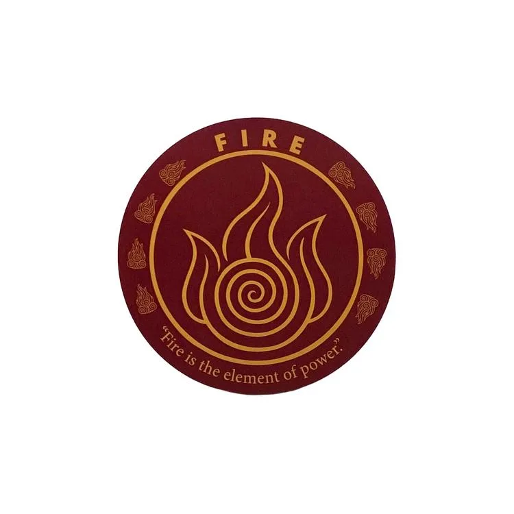 MACMUG BAL-382973 AVATAR FIRE KIRMIZI BARDAK ALTLIĞI