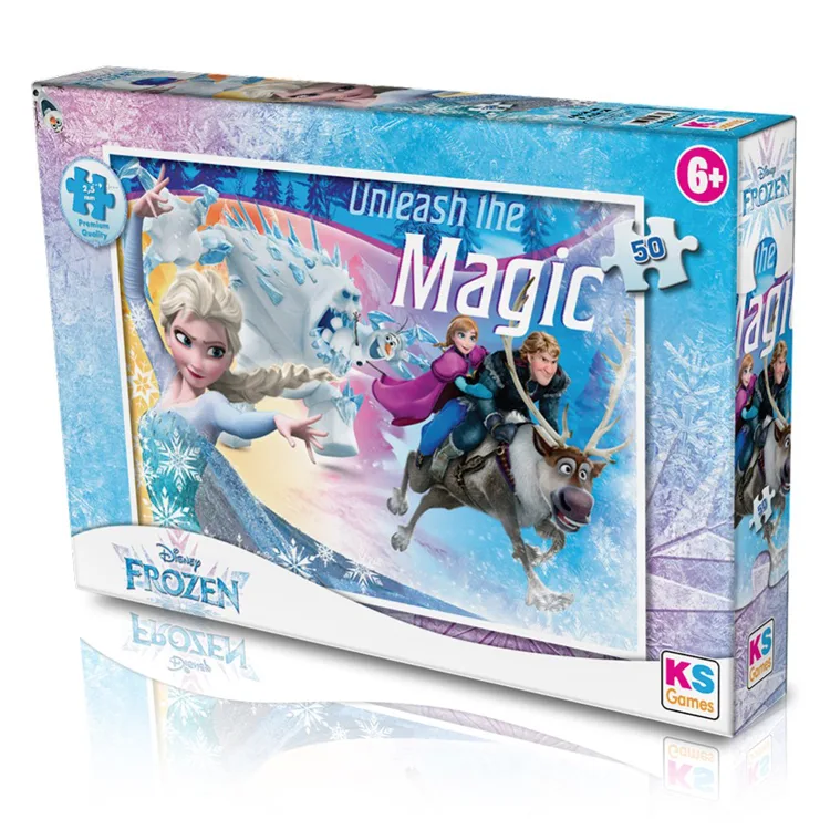 KS GAMES FRZ 709-1 DISNEY FROZEN 48x34cm PUZZLE/YAPBOZ 50'Lİ 5+