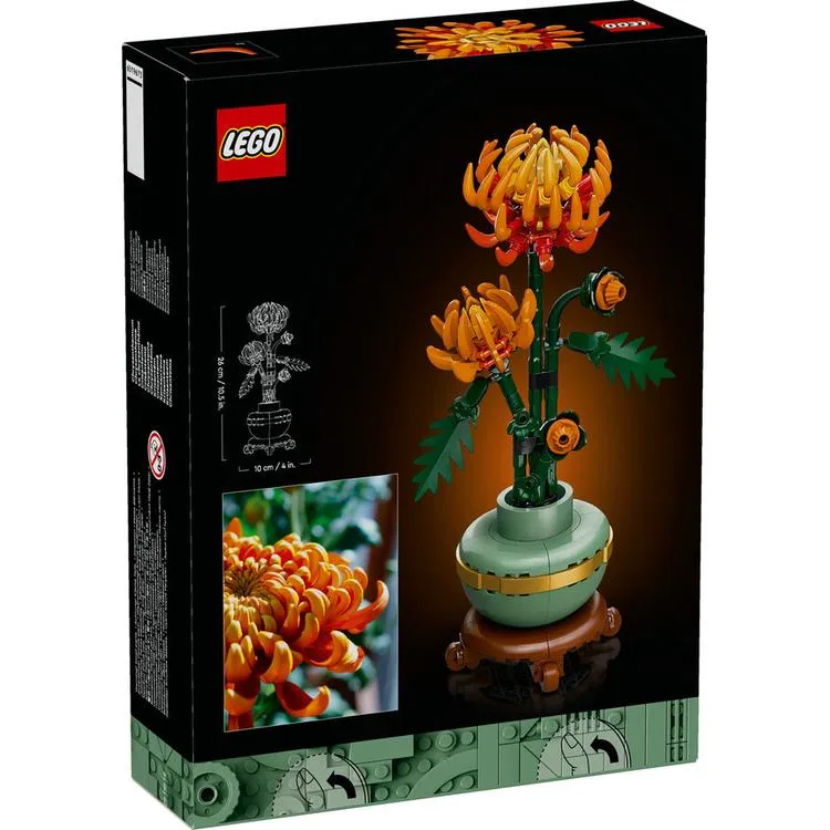LEGO BOTANICALS 10368 KRİZANTEM 278 PARÇA 18+