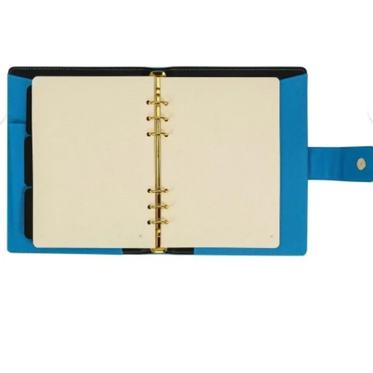 VICTORIA'S JOURNALS 124-1131 14.8x21cm SMYTH ORGANISER HAFTALIK TARİHSİZ AJANDA - MAVİ