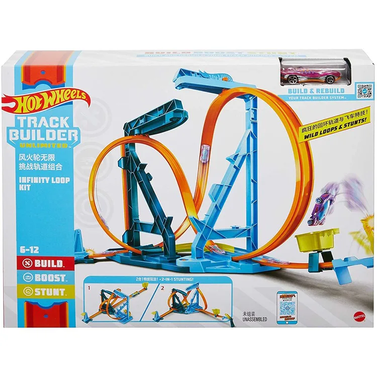 MATTEL GVG10 HOTWHEELS TRACK BULDER SONSUZ ÇEMBER PİSTİ
