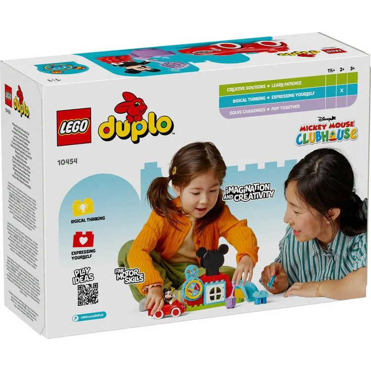 LEGO DUPLO 10454 MICKEY MOUSE CLUBHOUSE & CAR 27 PARÇA