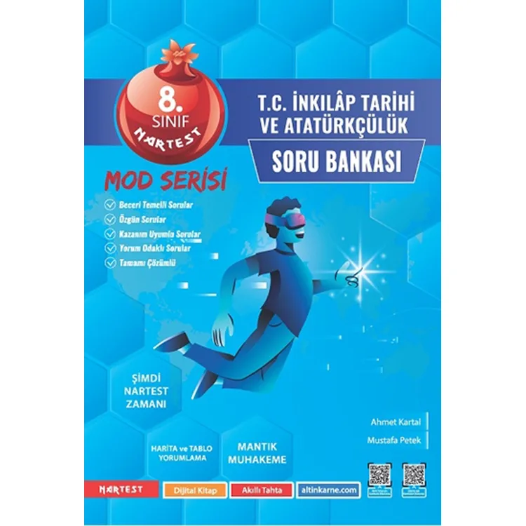 NARTEST 8. SINIF MOD T.C. İNKILAP TARİHİ VE ATATÜRKÇÜLÜK SORU BANKASI