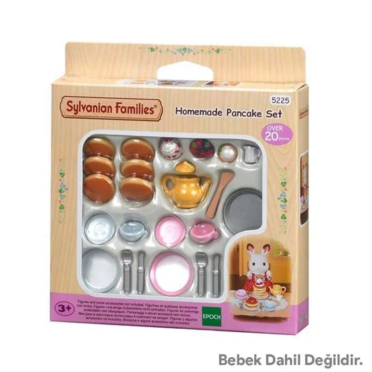 ADORE ESF5225 SYLVANIAN FAMILIES EV YAPIMI KREP SETİ 3+
