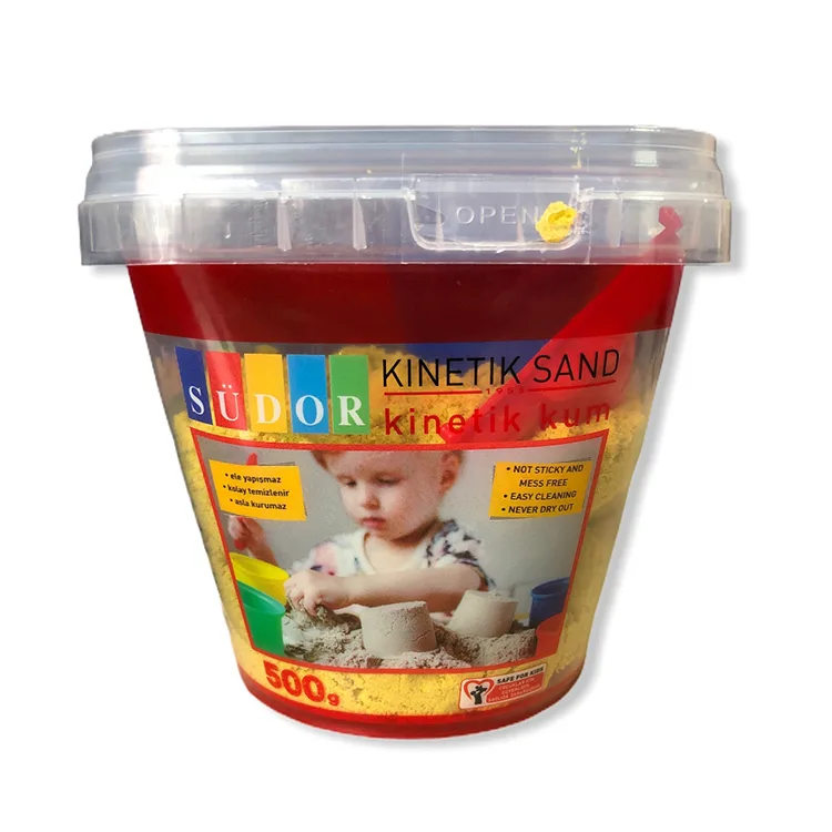 SÜDOR KS02-2 KİNETİK KUM KOVALI 500 G SARI