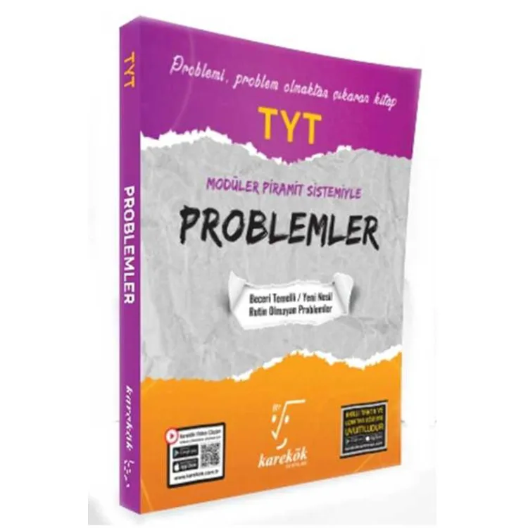 KAREKÖK TYT MODÜLER PİRAMİT SİSTEMİYLE BECERİ TEMELLİ YENİ NESİL RUTİN OLMAYAN PROBLEMLER