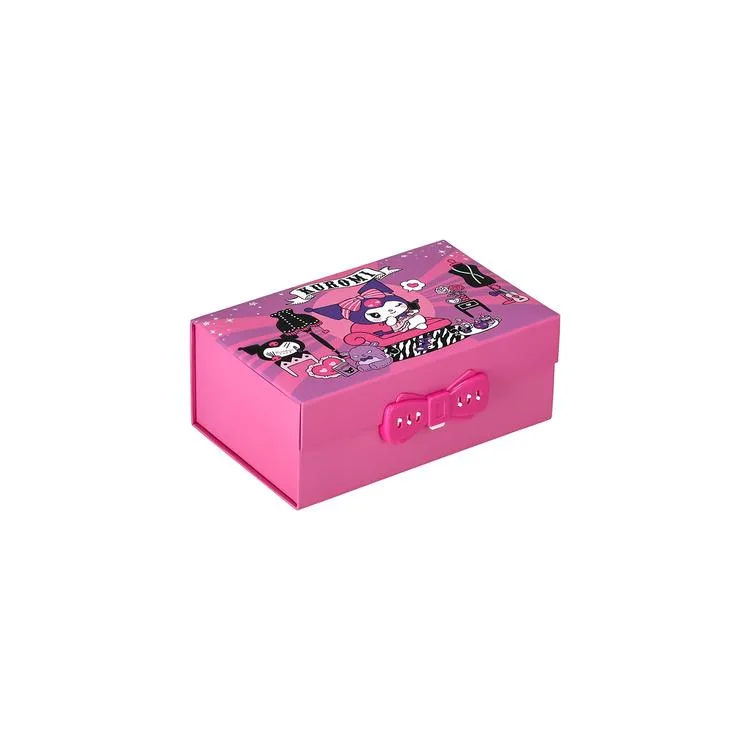 KUROMİ 216-31-02 LİSANSLI KİLİTLİ MAKYAJ & AKSESUAR KUTUSU YATAY PEMBE