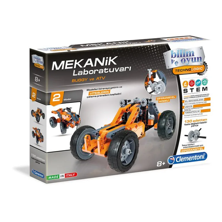 CLEMENTONI 64300 MEKANİK LABOTARUVARI BUGGY & QUAD