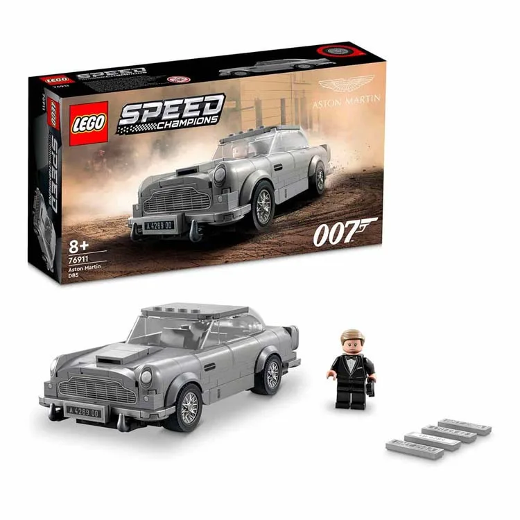 LEGO SPEED 76911 CHAMPIONS 007 ASTON MARTIN DB5 298 PARÇA 8+