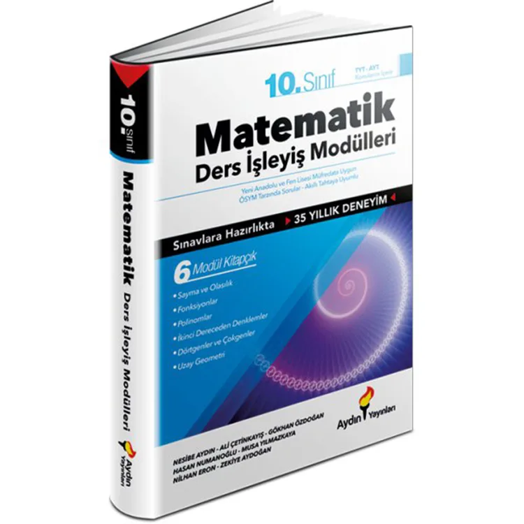 AYDIN 10. SINIF AYDIN MATEMATİK DERS İŞLEYİŞ MODÜLLERİ