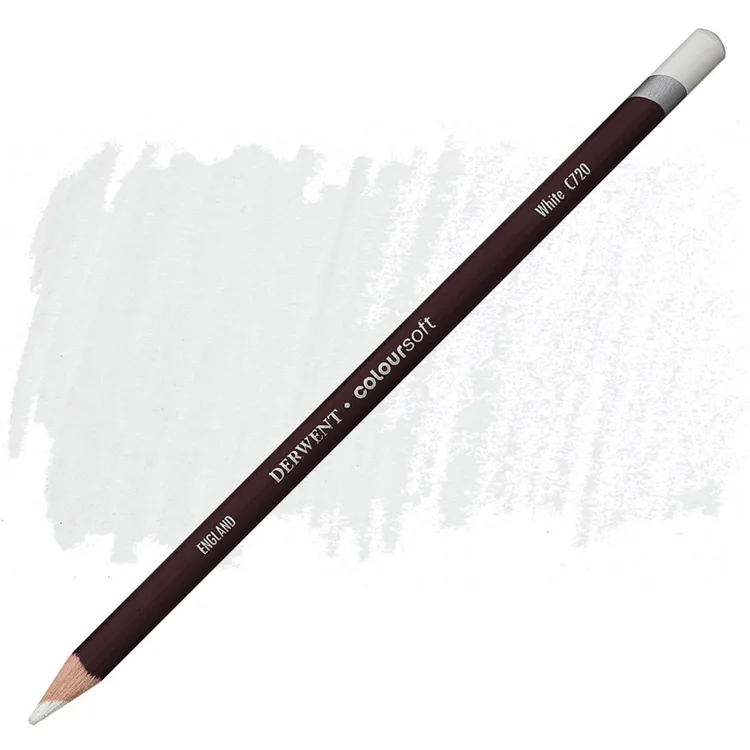 DERWENT COLOURSOFT - YUMUŞAK KURUBOYA KALEMİ- WHITE C720