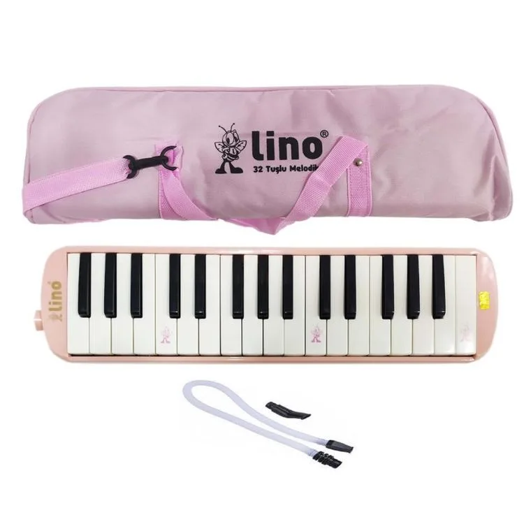 LİNO LN-32-PPES MELODİKA 32 TUŞLU ÇANTALI PASTEL PEMBE