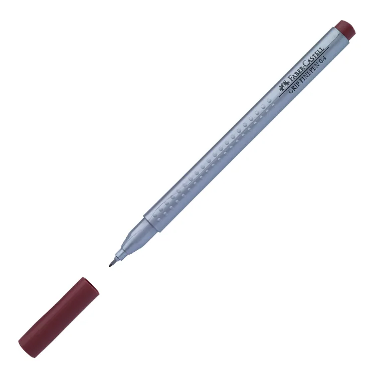 FABER CASTELL GRİP FİNEPEN 0.4mm. KAHVERENGİ