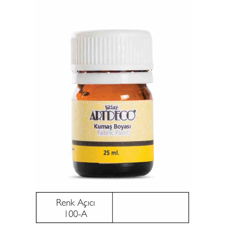 ARTDECO KUMAŞ BOYASI 25 ML. RENK AÇICI Y-010A-100A