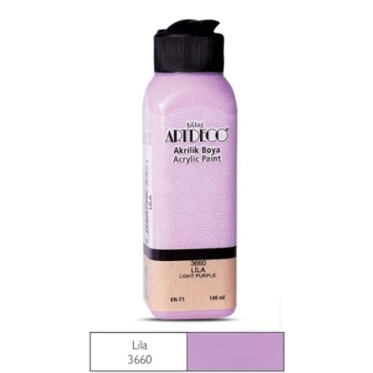 ARTDECO AKRİLİK BOYA 140 ML. LİLA