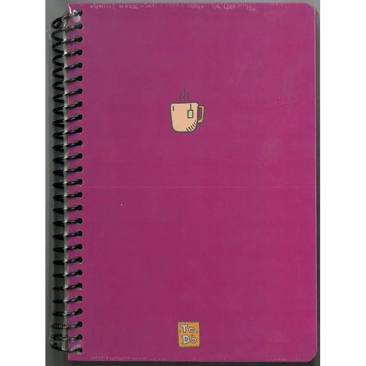 PAPİRÜS TO DO SERT KAPAK SPİRALLİ 16X23 120YP. KARELİ DEFTER