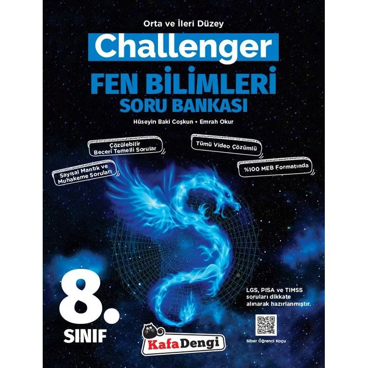 KAFADENGİ 8. SINIF CHALLENGER FEN BİLİMLERİ SORU BANKKASI