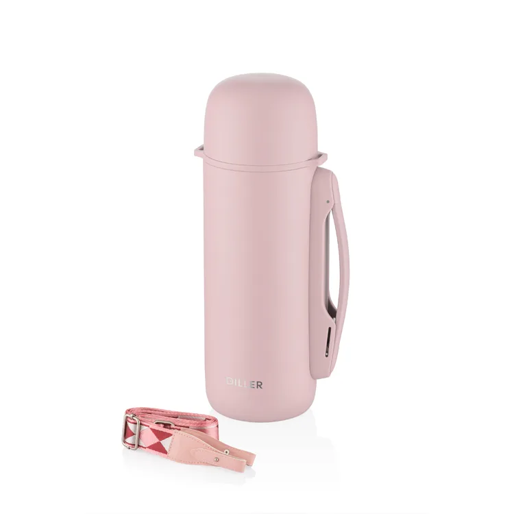 VAGONLİFE DILLER ÇELİK MATARA D9063 1260ML PUDRA