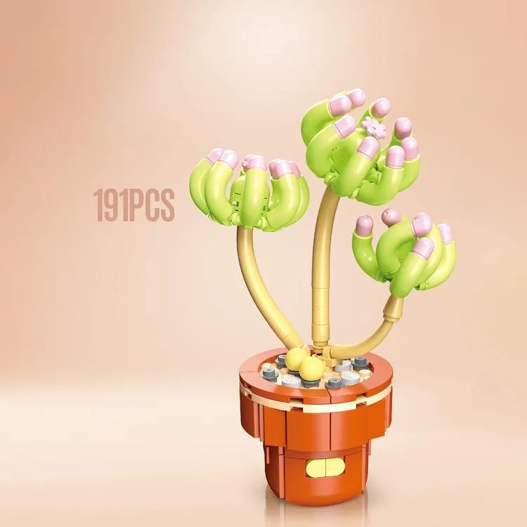 DOSTOYS 113-12 BLOSSOM MİNİ ÇİÇEK BLOK OYUNCAK FASÜLYE SEDUMU 191 PARÇA 6+